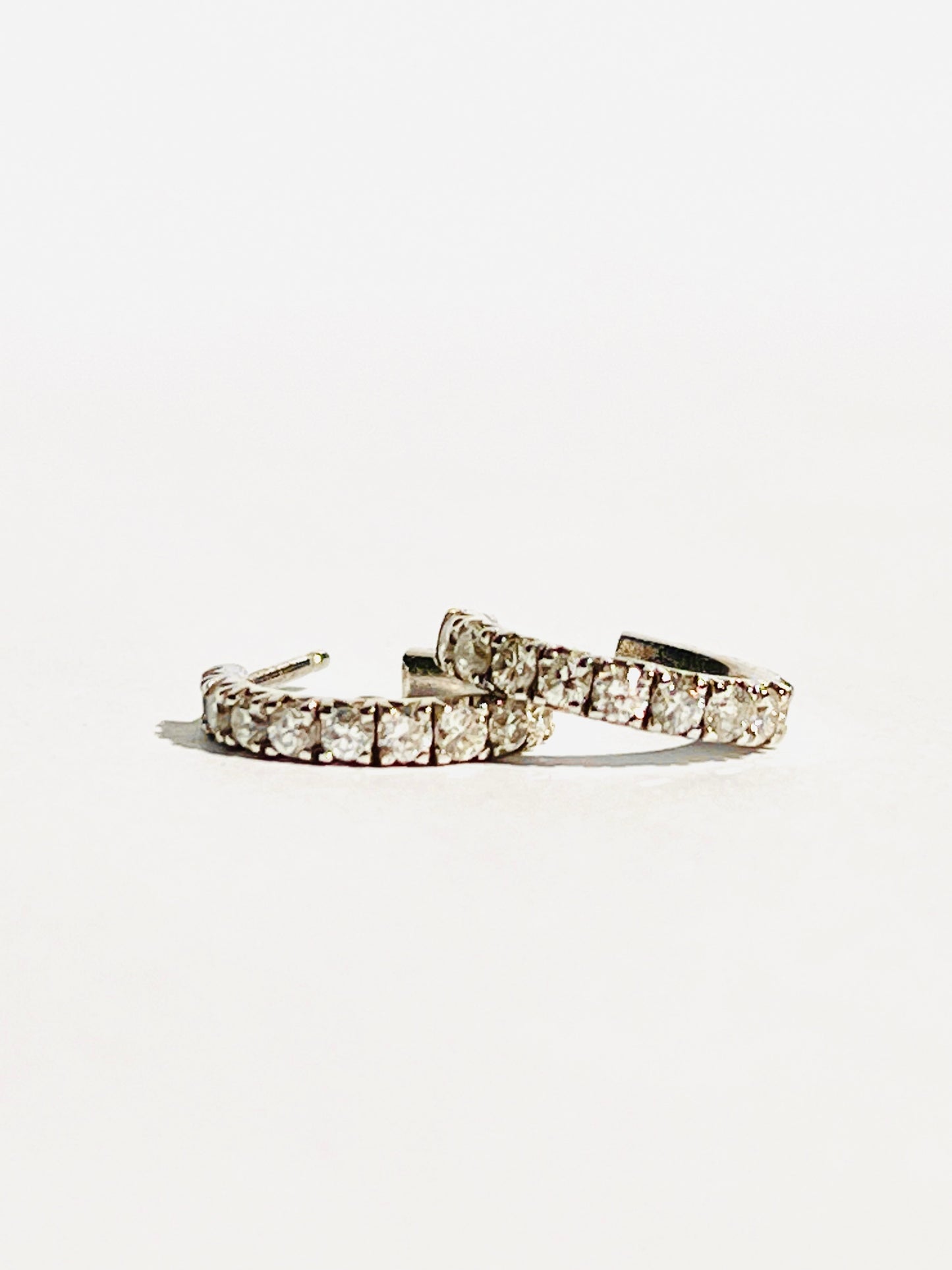 Diamond Wrap Huggie