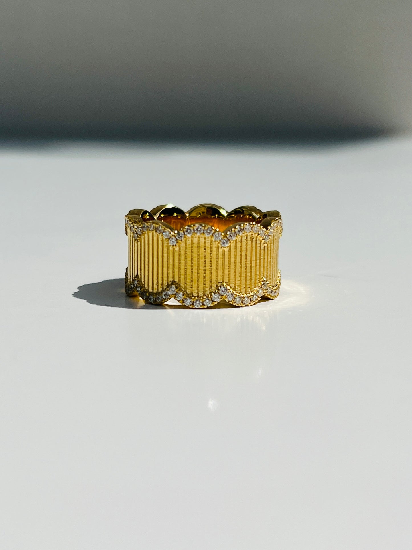 Double Scollop Ring